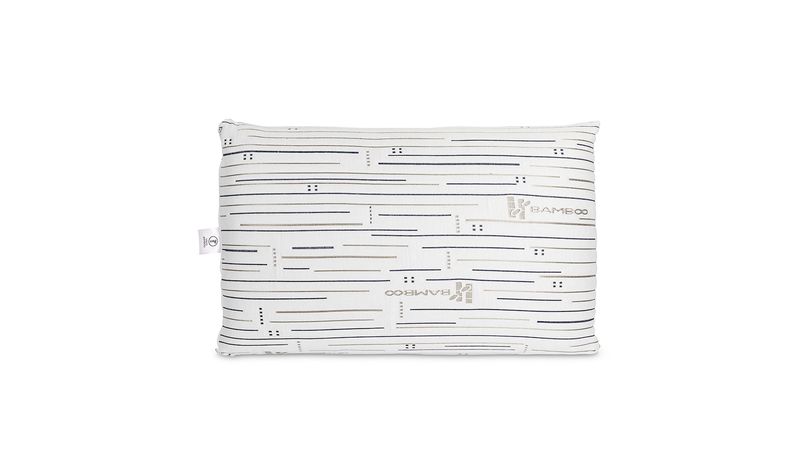 Almohada Viscoelastica Blanco Bambu Visco 48x68x16 — Divino