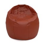 puff color marron comodo y moderno para sala y habitacion