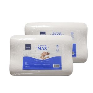 Pack x 2 Almohadas Visco Cervical Max