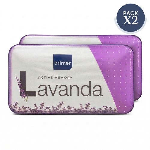 Pack x2 Almohada Active Memory Lavanda